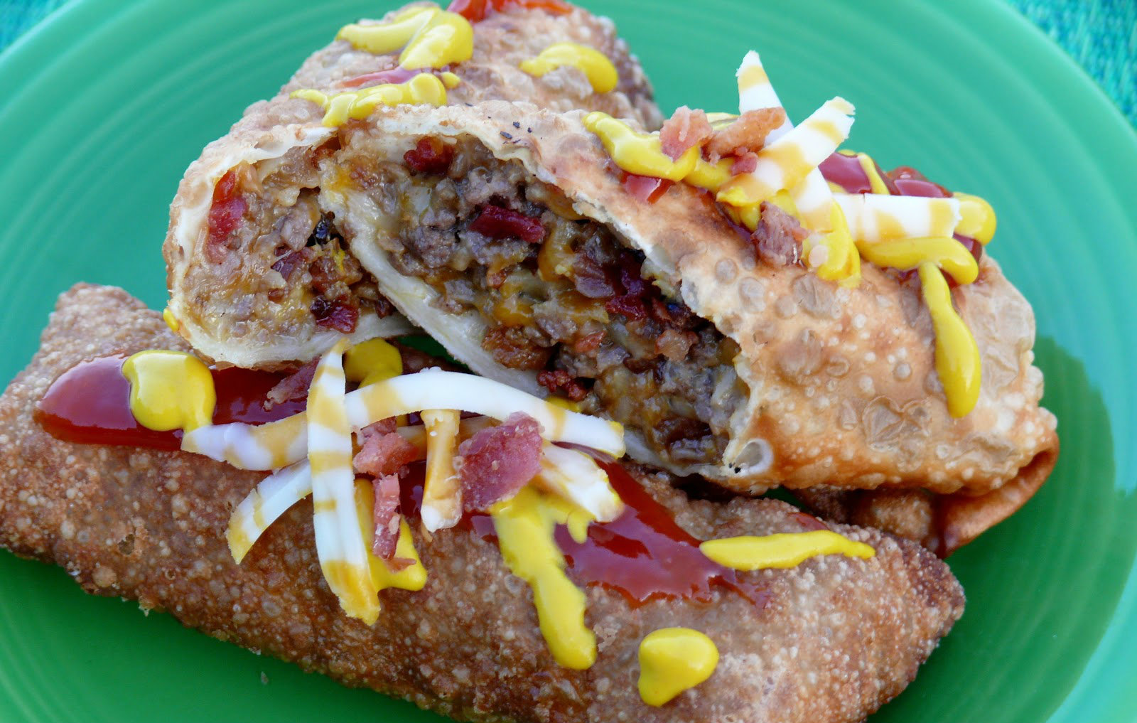 Bacon Cheeseburger Egg Rolls How To Do Easy