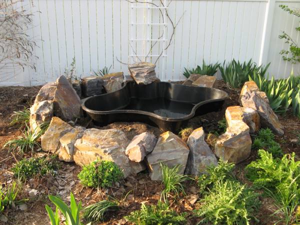 Build A Raised Stone Water Feature Pond, How To Build A Raised Garden Pond
