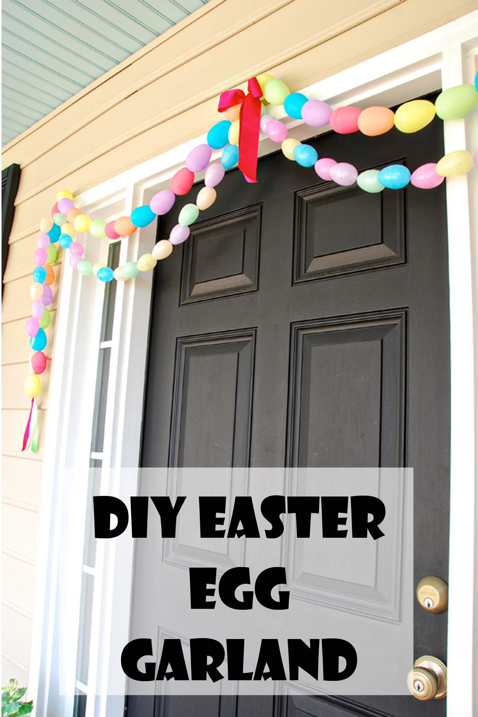 DIY Easter Egg Garland