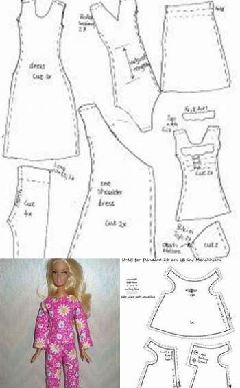 Awesome Doll Clothes DIY Patterns