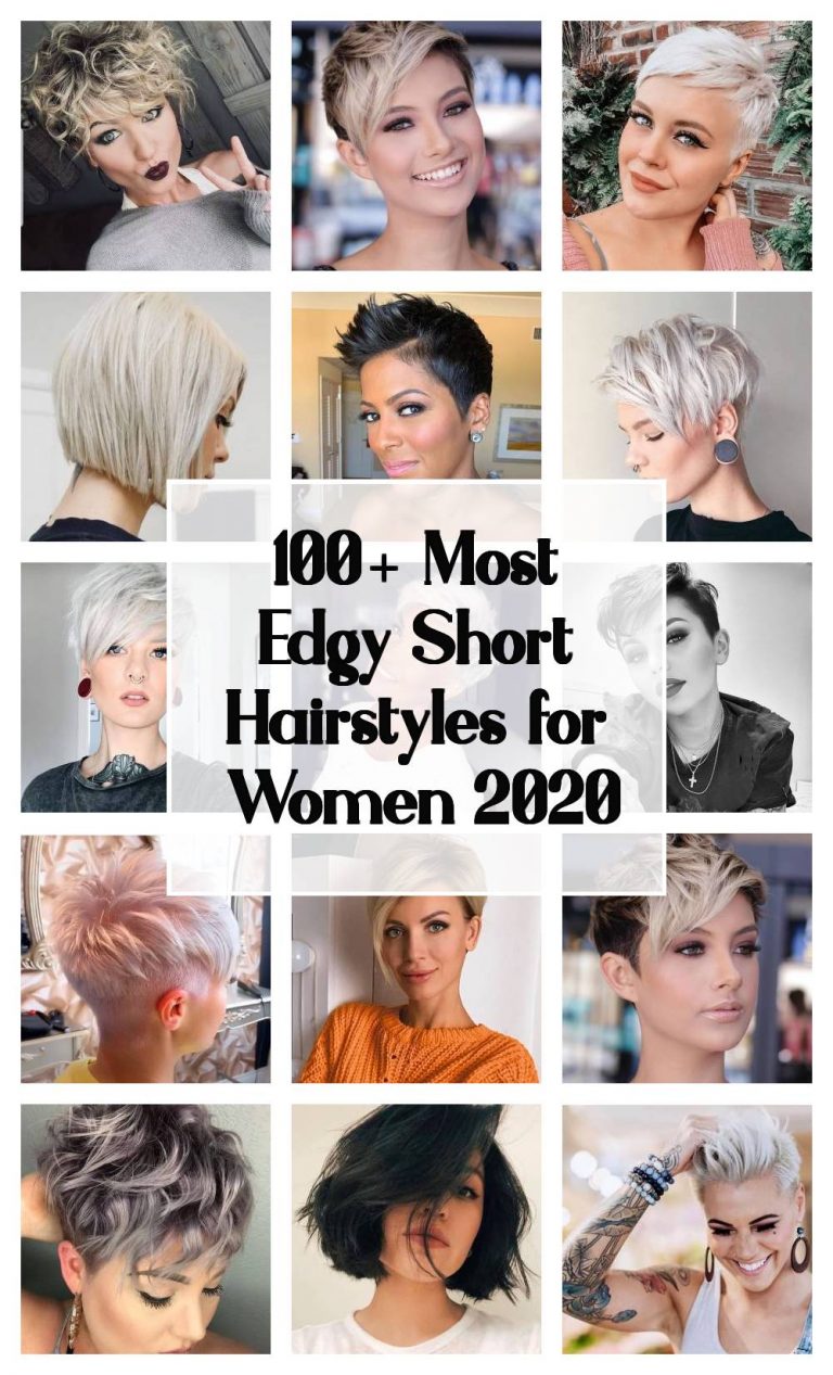 100+ Most Edgy Short Hairstyles for Women 2021 | How To Do Easy