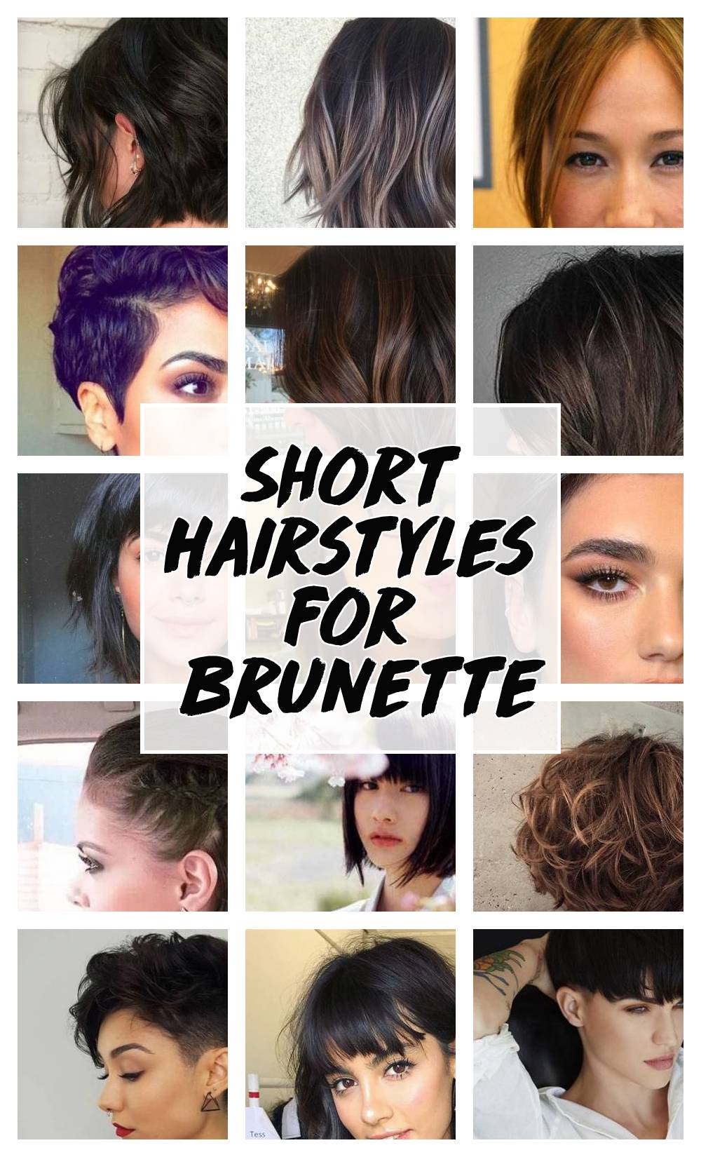 Short Brunette Hairstyles